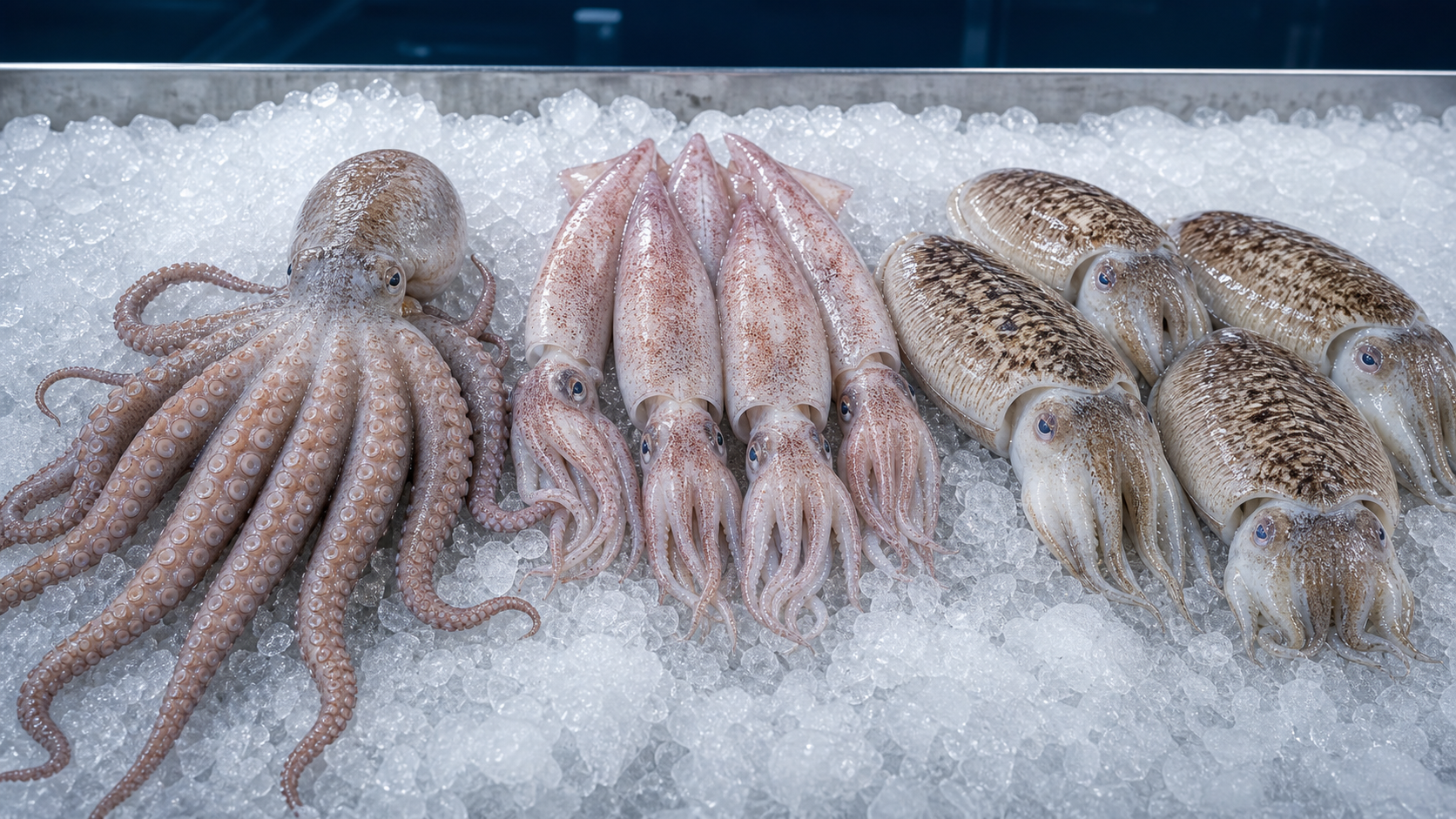 Poulpe frais Atlantique