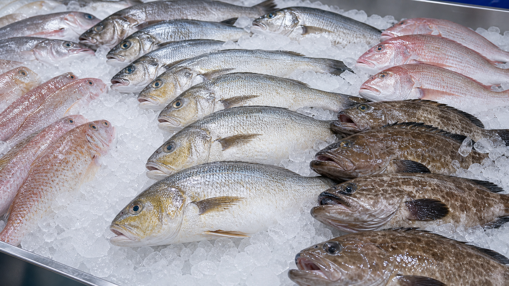 Poissons démersaux frais Atlantique